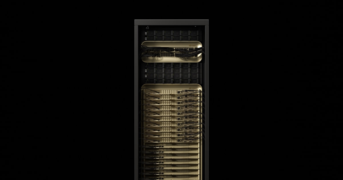NVIDIA GB300 NVL72 rack system