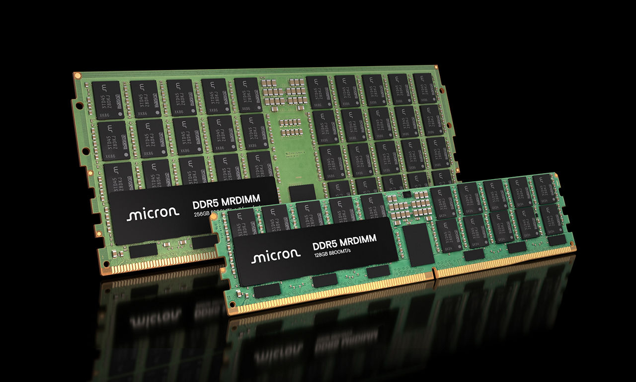 Micron server memory manufacturer reference image