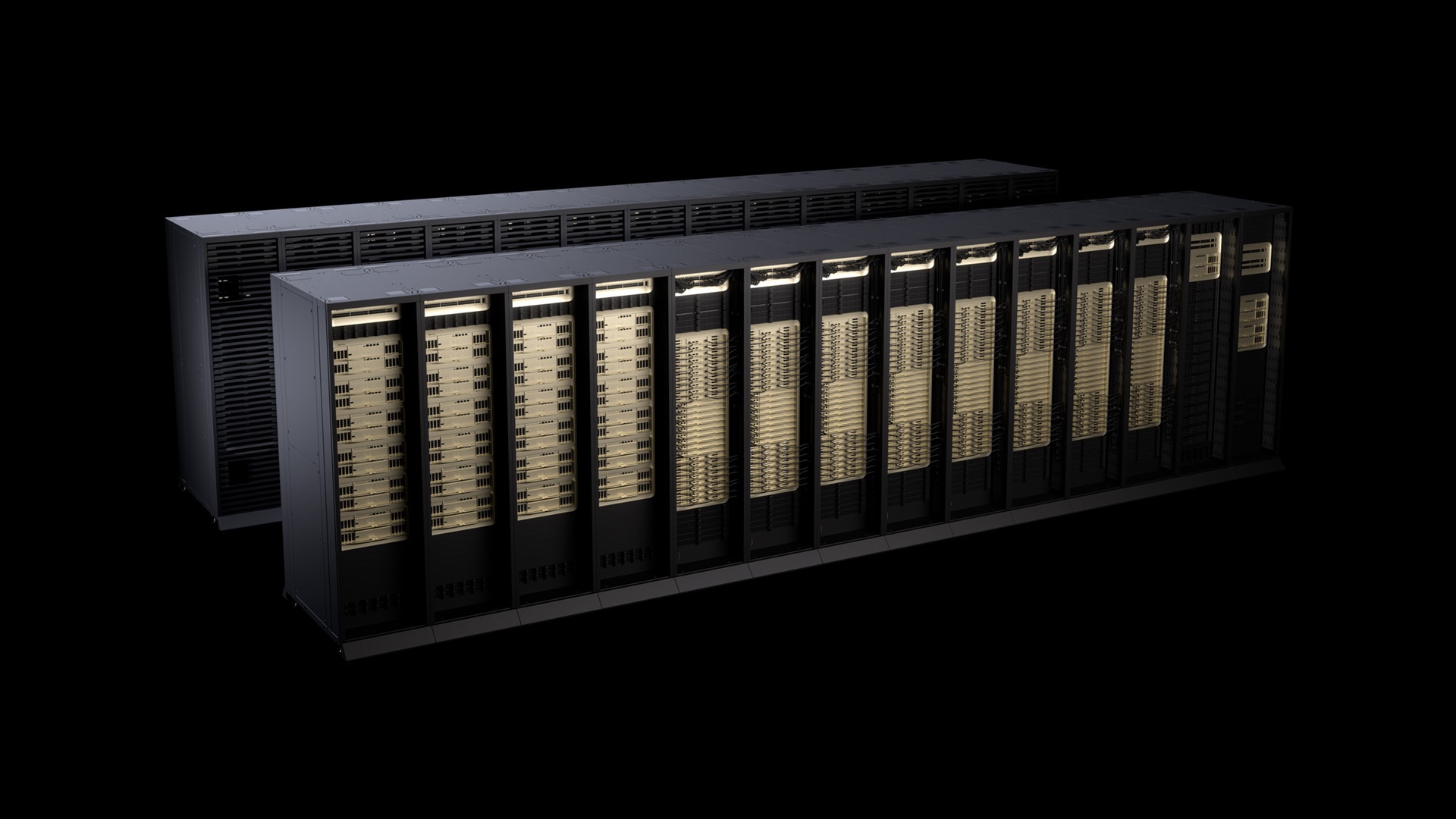 NVIDIA DGX Vera Rubin NVL72 rack system product rendering